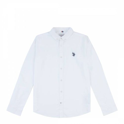 Teen Boy's Cotton Oxford Shirt - U.S. Polo Assn. - Modalova