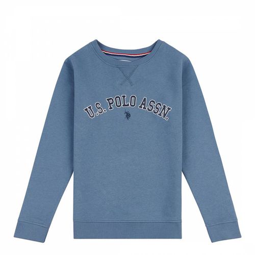 Younger Boy's Arch Logo Cotton Sweatshirt - U.S. Polo Assn. - Modalova