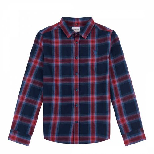 Teen Boy's Red Check Twill Shirt - U.S. Polo Assn. - Modalova