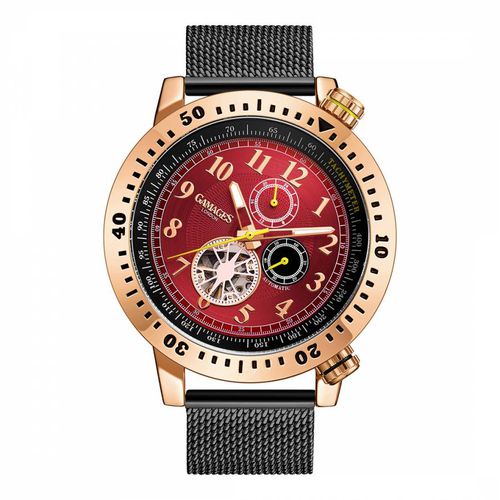 Men's Limited Edition Rose Red Watch - Gamages of London - Modalova