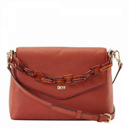 Brick Red Frankie Shoulder Bag - DKNY - Modalova
