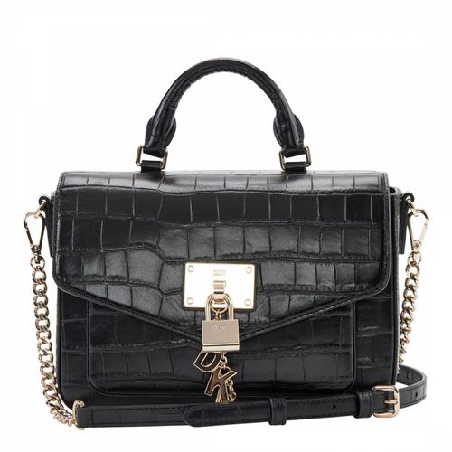 Black Gold Elissa Satchel Bag - DKNY - Modalova