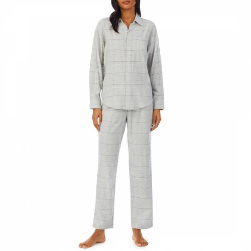 Grey Check Pyjama Set - Lauren Ralph Lauren - Modalova