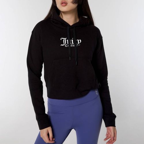 Black Fleece Hoodie With Graphic - Juicy Couture - Modalova