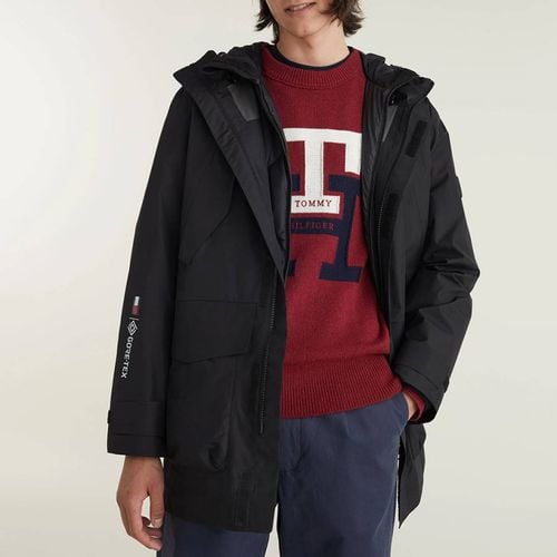 Black Rockie Hooded Coat - Tommy Hilfiger - Modalova