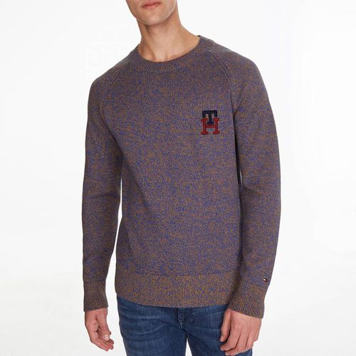 Charcoal Monogram American Sweatshirt - Tommy Hilfiger - Modalova