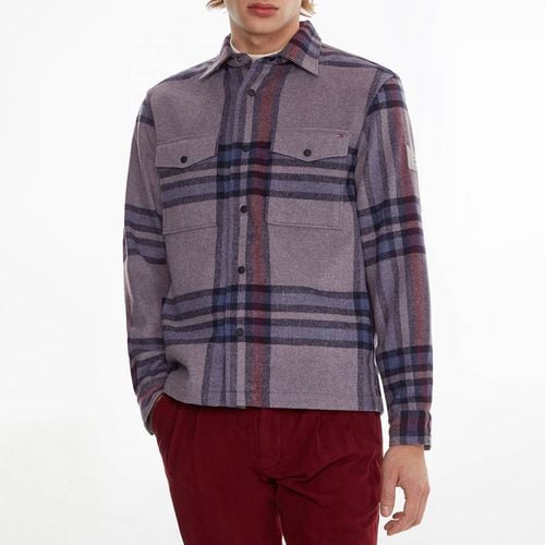 Multi Wool Blend Check Shirt - Tommy Hilfiger - Modalova