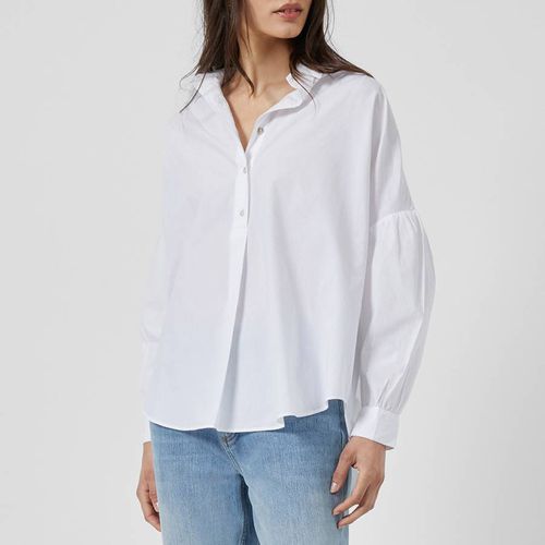 White Linen Cardia Organic Blouse - French Connection - Modalova