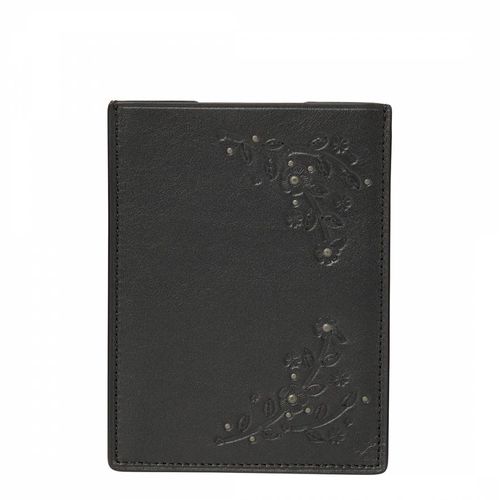Black Floral Passport Case - Coach - Modalova