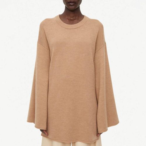 Tan Leon Wool Jumper - By Malene Birger - Modalova