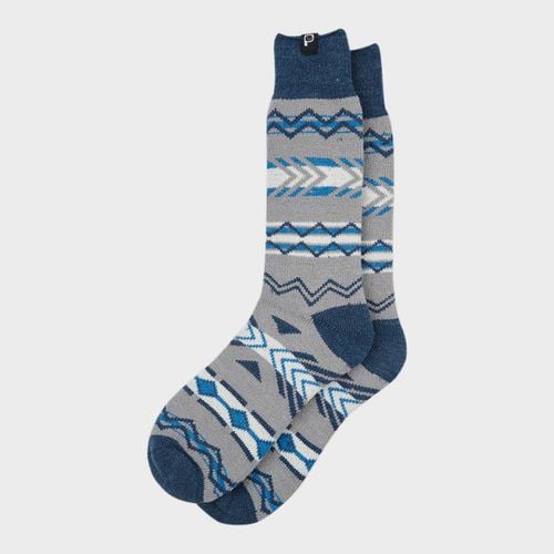 Blue AOP Wool Blend Socks - Penfield - Modalova