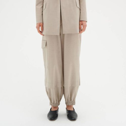 Beige Wai Cargo Trousers - Inwear - Modalova