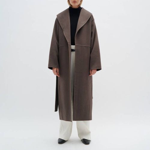 Brown Milla Wool Blend Coat - Inwear - Modalova