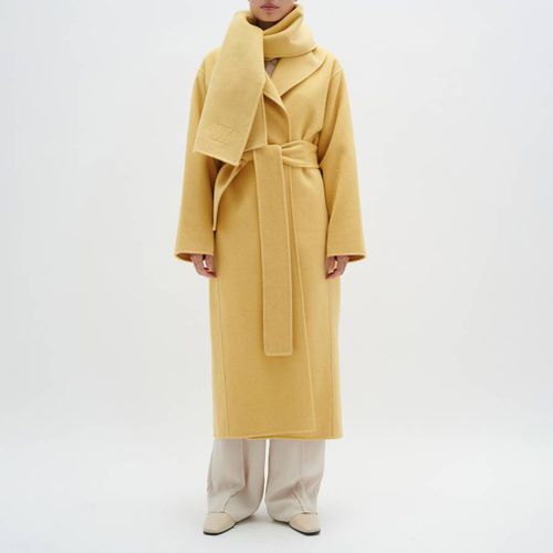 Yellow Milla Wool Blend Coat - Inwear - Modalova