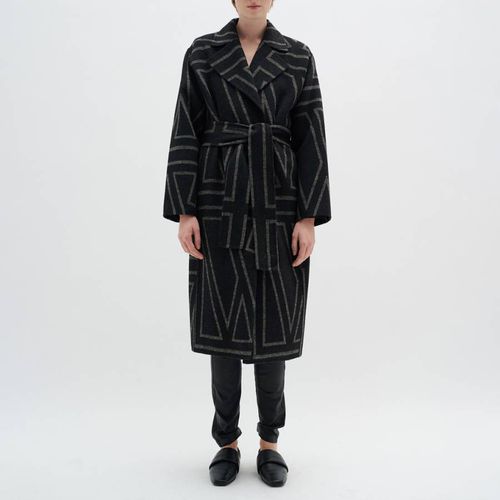 Black Petria Wool Blend Coat - Inwear - Modalova