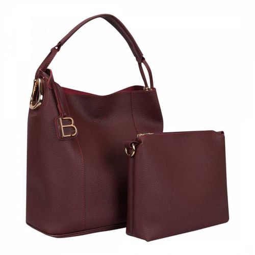 Claret Red Shoulder Bag - Lucky Bees - Modalova