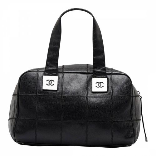 Black Chanel Chocolate Bar Handbag - Vintage Chanel - Modalova