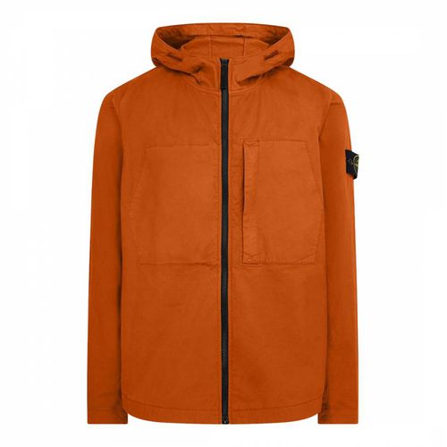 Rust Supima Cotton Jacket - Stone Island - Modalova