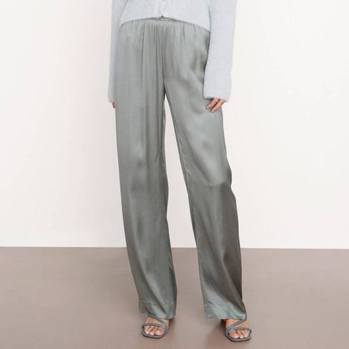 Grey Wide Leg Trousers - Vince - Modalova