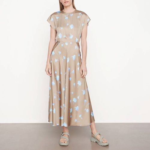 Champagne Sea Carnation Midi Dress - Vince - Modalova