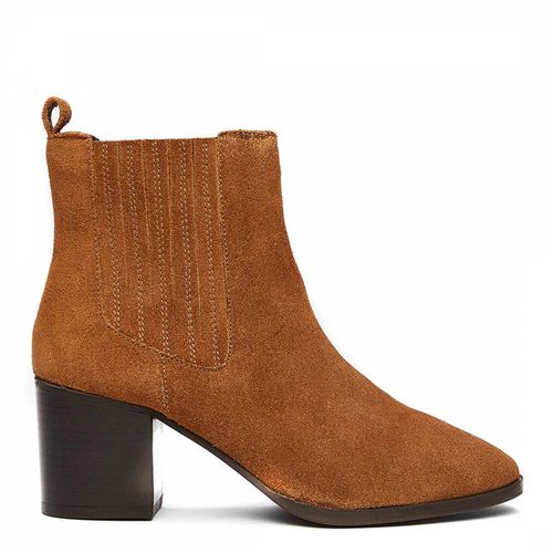 Tan Naples Heeled Chelsea Boots - Osprey London - Modalova