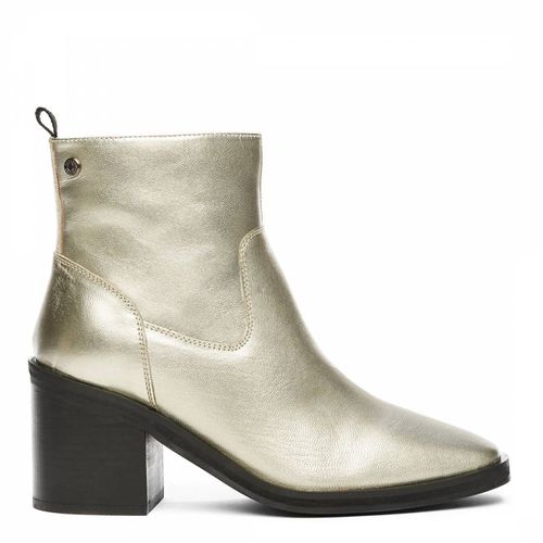 Gold Vail Heeled Ankle Boots - Osprey London - Modalova