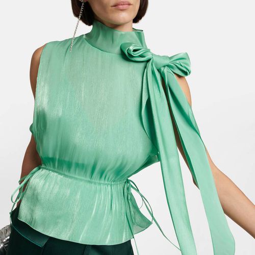 Green Mini Tabard Top - Victoria Beckham - Modalova