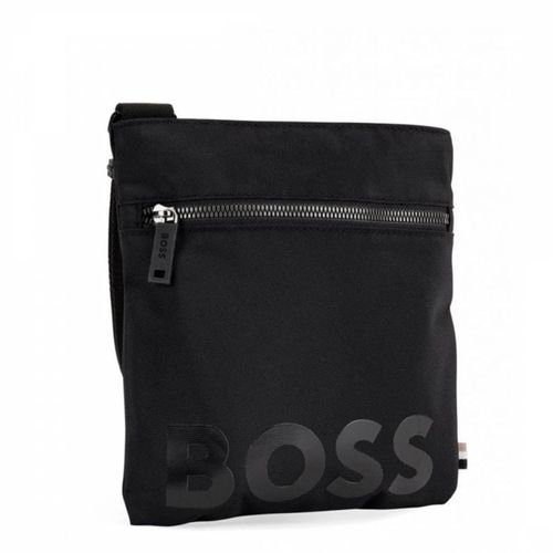 Black Catch Zip Shoulder Bag - BOSS - Modalova