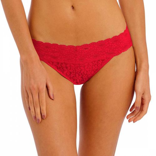 Red Halo Lace Bikini Brief - Wacoal - Modalova