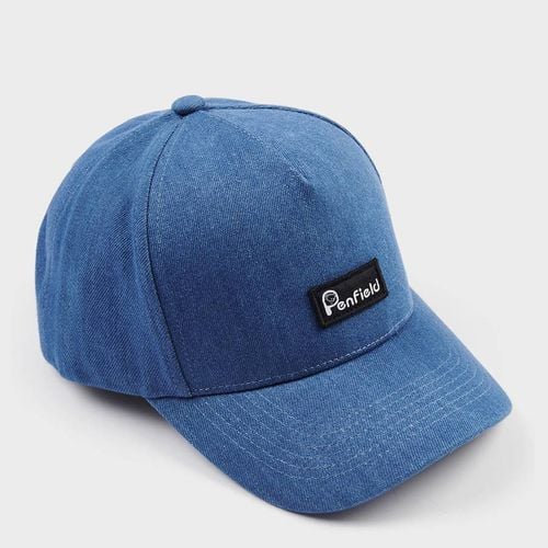 Blue Denim Cotton Trucker Cap - Penfield - Modalova