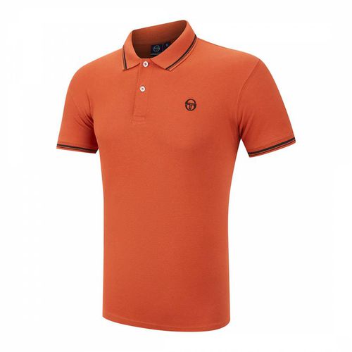 Orange Cotton Polo Shirt - Sergio Tacchini - Modalova
