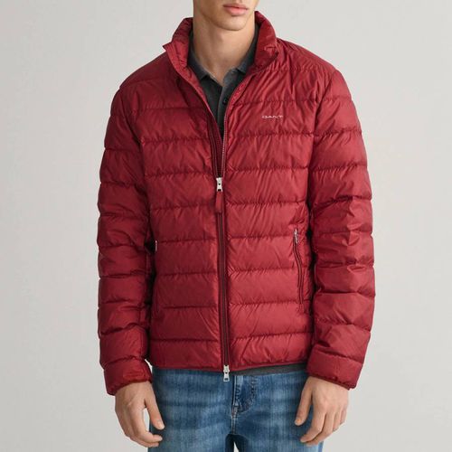 Red Lightly Quilted Jacket - Gant - Modalova