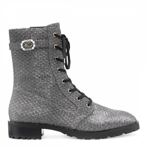 Dazzle Embellished Combat Boot - Stuart Weitzman - Modalova