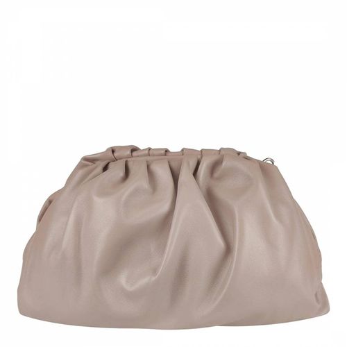 Powder Pink Leather Clutch Bag - Bella Blanco - Modalova