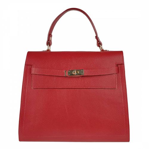 Red Dollar Leather Handbag - Bella Blanco - Modalova