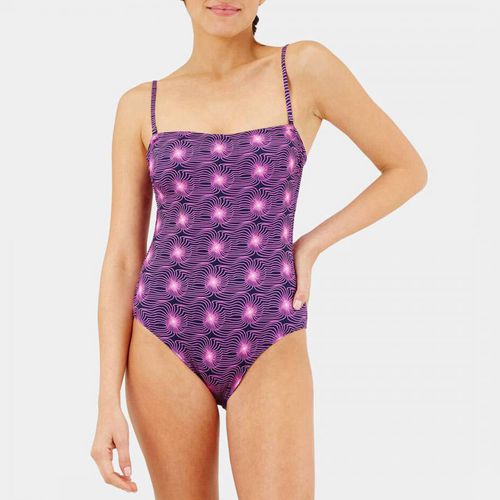 Purple Facette One Piece Swimsuit - Vilebrequin - Modalova