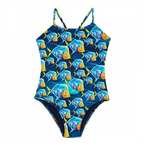 Blue Gazette One Piece Swimsuit - Vilebrequin - Modalova