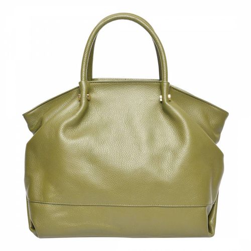 Green Leather Handbag - Isabella Rhea - Modalova