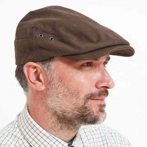 Brown Rowsley Cotton Flat Cap - SchÃ¶ffel - Modalova