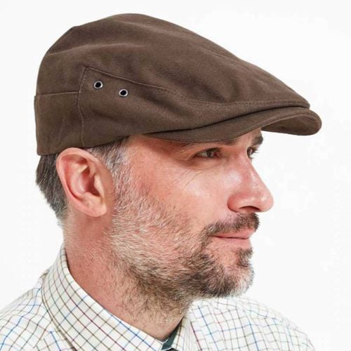 Brown Rowsley Cotton Flat Cap - Schöffel - Modalova