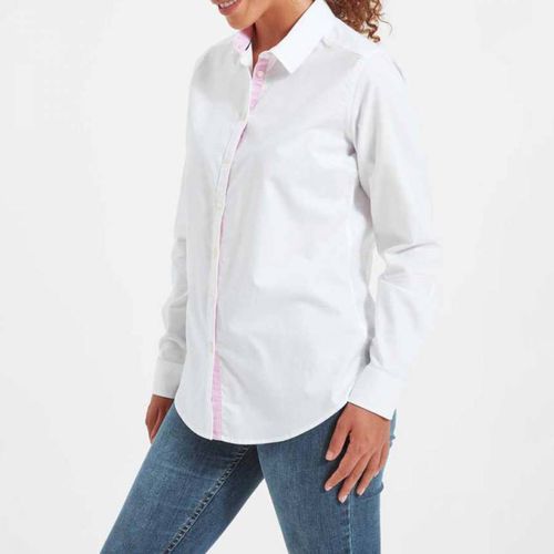 White Cotton Cley Soft Oxford Shirt - SchÃ¶ffel - Modalova