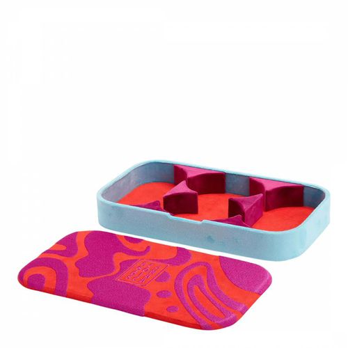 Red/Blue/Purple Bea Bongiasca Medium Tray - WOLF - Modalova