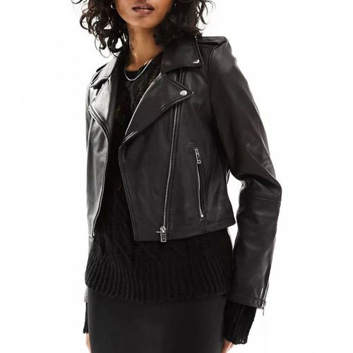 Black Annie Leather Biker Jacket - Bolongaro Trevor - Modalova