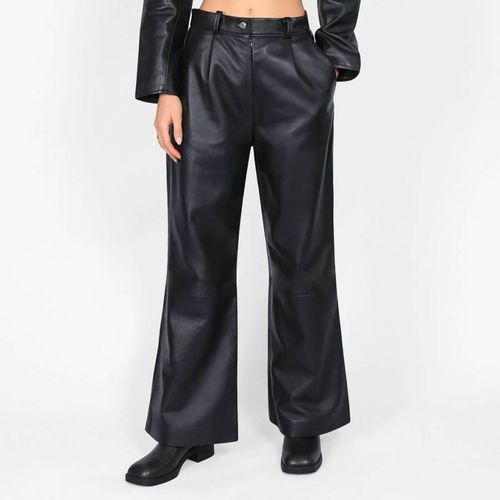 Jasmine Wide Leg Leather Trousers - Bolongaro Trevor - Modalova