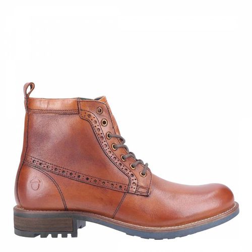 Tan Dauntsey Leather Smart Casual Boots - Cotswold - Modalova