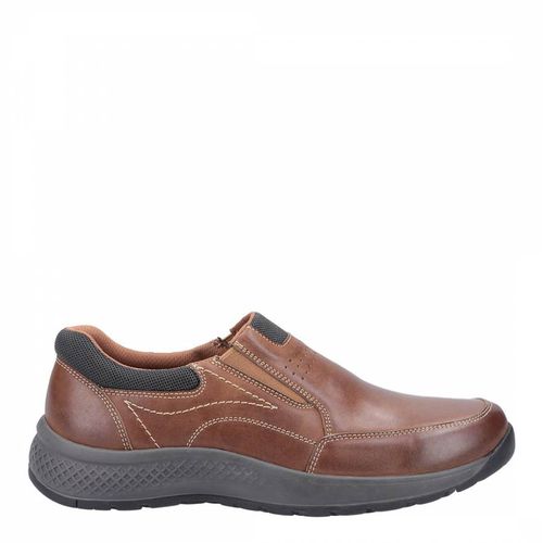 Tan Churchill Leather Casual Shoes - Cotswold - Modalova