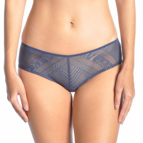 Navy Lace Shorty Brief - Huit - Modalova