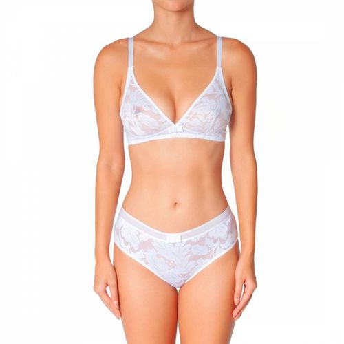 White Pansy Brief - Huit - Modalova