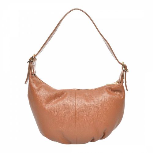 Brown Italian Leather Handbag - Luisa Vannini - Modalova