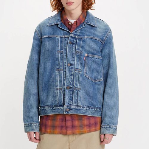 Blue Trucker Stripe Denim Jacket - Levi's - Modalova